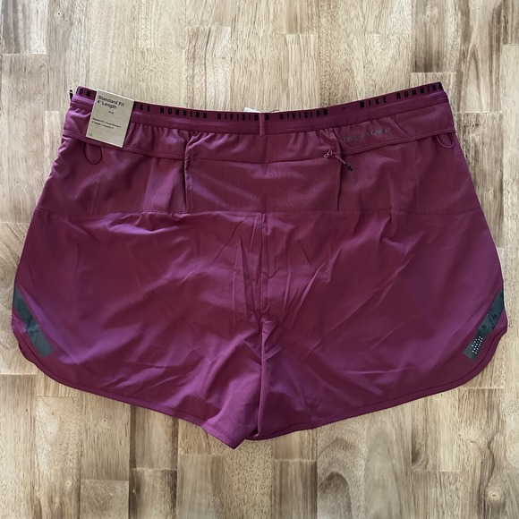 Nike Dri Fit ADV Run Division 4" Running Shorts Lined Size XXL DV9291-653 - Picture 3 of 5